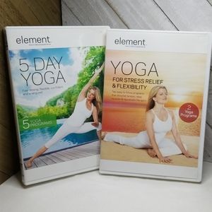 Two Yoga DVDs